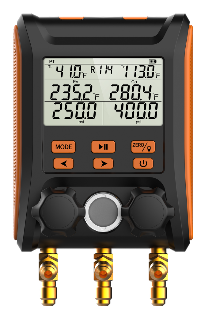 Elitech MS-1000 Digital Manifold – Real-Time HVAC Diagnostics | LIMS ...