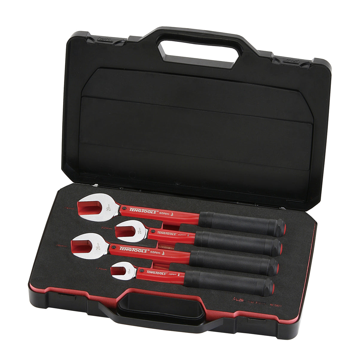 4 PIECE AIR CONDITIONING TORQUE WRENCH SET
